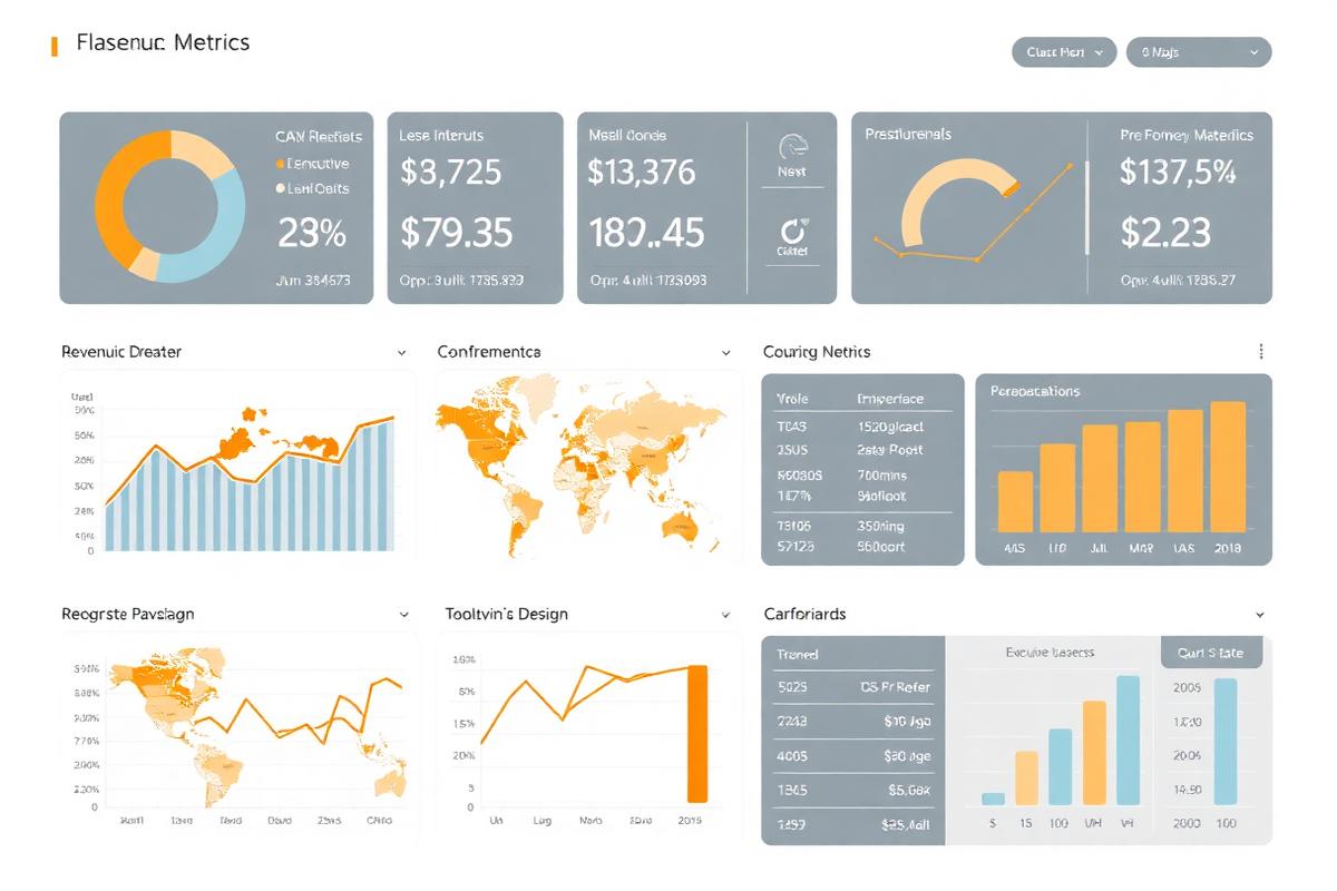 Executive KPI suite — SaaS